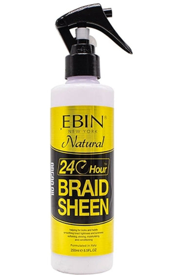 EBIN Braid Sheen Spray 24 Hr 250ML),Sareya Beauty Supply Store in Calgary Alberta